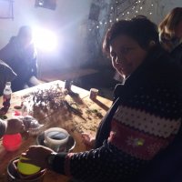 Weihnachtsdeko basteln 23.11.2017